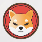 ミーム暗号ステッカー、ミーム取引 ラベル (デザイン1)