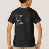 ミーム猫がオッハイオッホーと言う Tシャツ (裏面)