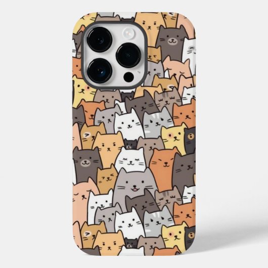 ミーム猫 Case-Mate iPhoneケース (裏面)