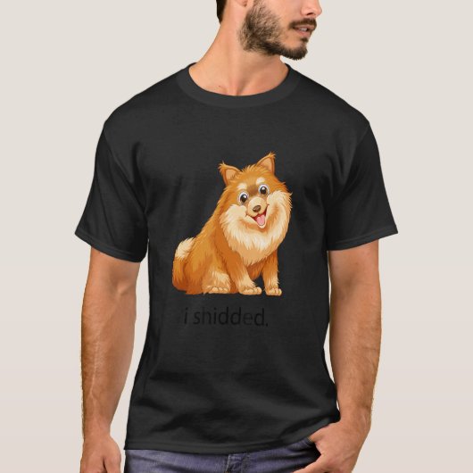 ミーム私が犬ペットを絞った Tシャツ (正面)