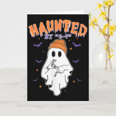 ミーム ハロウィン お化け カード (黄色い花)