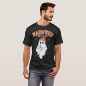ミーム ハロウィン 幽霊 Tシャツ (正面フル)