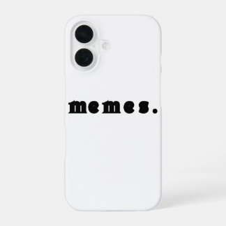 ミームTシャツ – おもしろい Internet Culture iPhone 16ケース