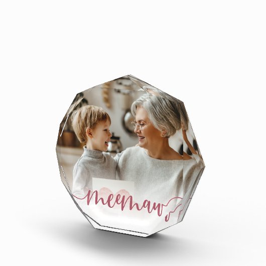 ミーモー |おばあちゃんのスクリプトオーバーレイ フォトブロック (右)