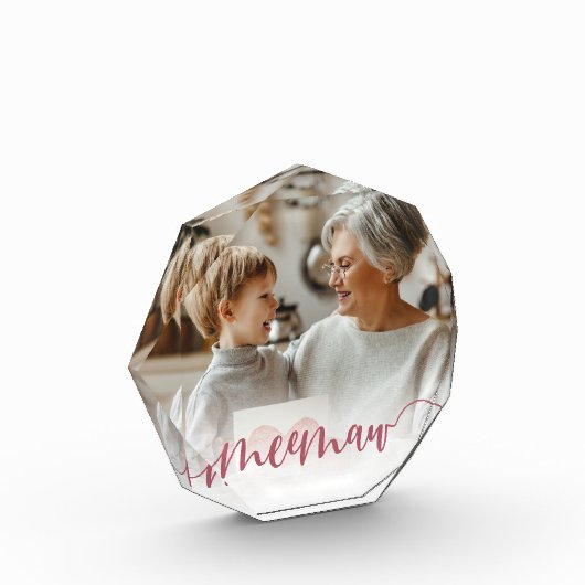 ミーモー |おばあちゃんのスクリプトオーバーレイ フォトブロック (左)