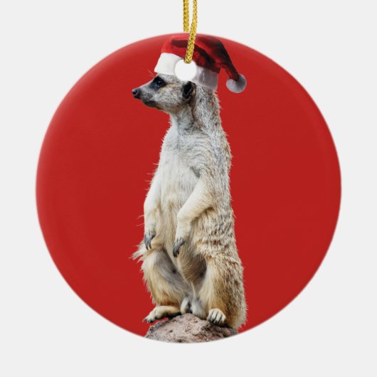 ミールカトサンタクロース セラミックオーナメント (正面)