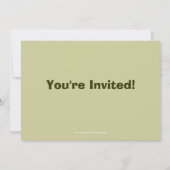 ミールカトパーティの招待状 招待状 (裏面)