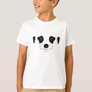 ミールカート顔シルエット Tシャツ