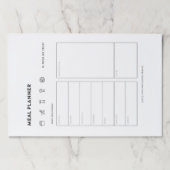 ミールプランナーファミリーメニューオーガナイザー ペーパーパッド (正面)