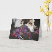 ミーロブランク カード (黄色い花)