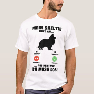 ミーン・シェトランド・シープドッグがシェットランド・ シープドッグ Tシャツ