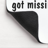 ミ得サイル防衛? マウスパッド (コーナー)