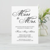 ミ恋しく思セス·バチェロレッテ招待状 招待状 (スタンド正面)