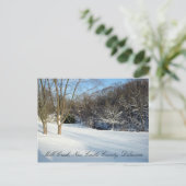 ミ救ルクリークフラッドプレーンウィンター ポストカード (スタンド正面)