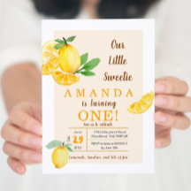 ミ素朴トラス·リトル·スイーティ·レモン第1誕生日