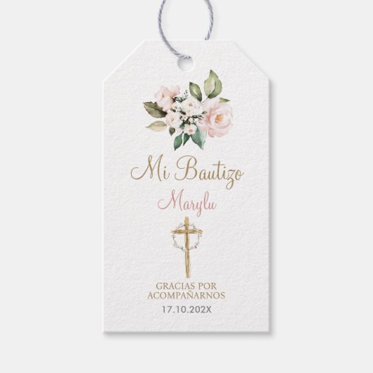 ミ・バウティゾありがとう ギフトタグ (正面)