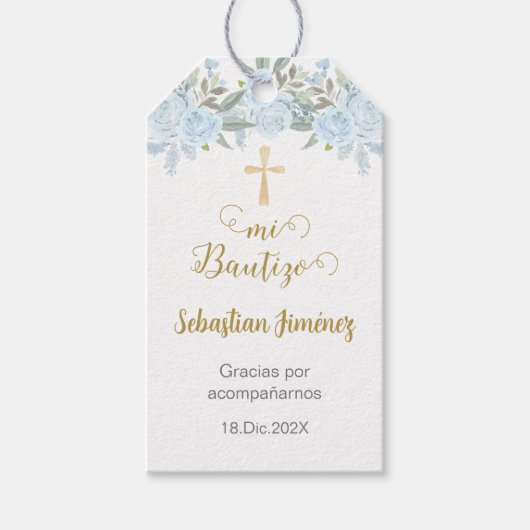 ミ・バウティゾありがとう ギフトタグ (正面)