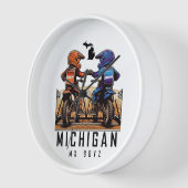 ミMxボイズ壁時計 壁時計 (傾斜)