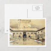 ミrtles裁判所(パティオ・デ・ロス・アライアンズ)と ポストカード (正面/裏面)