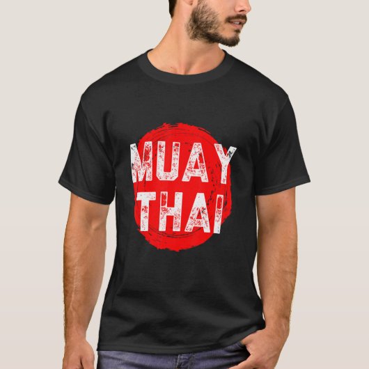 ムアイタイナクムアイボクシングトレーニング Tシャツ (正面)