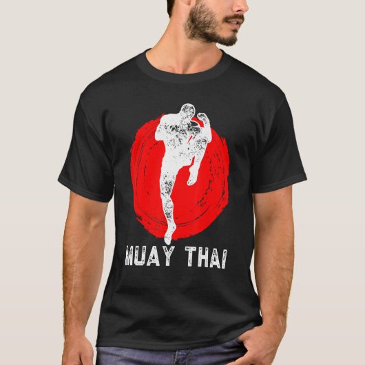ムアイタイナクムアイボクシングトレーニング Tシャツ (正面)