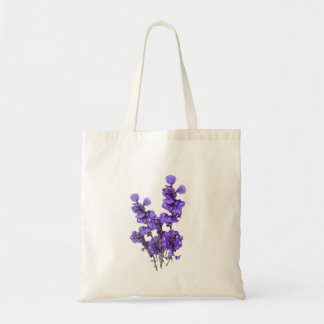 ムアカップセージの花 パープル トートバッグ