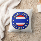 ムアタイ語 クッション (ブランケット)