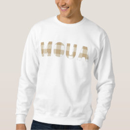 ムア・モン族の姓のチェック柄のファミリーマッチングTシャツ スウェットシャツ