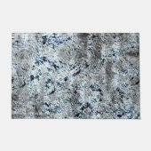 ムイトールスティコfungo prateado sujo de carbono ドアマット (正面)