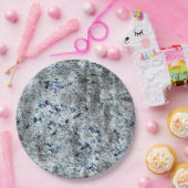 ムイトールスティコfungo prateado sujo de carbono ペーパープレート (パーティー)