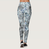 ムイトールスティコfungo prateado sujo de carbono レギンス (裏面)