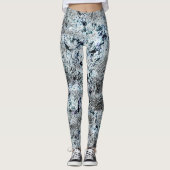 ムイトールスティコfungo prateado sujo de carbono レギンス (正面)