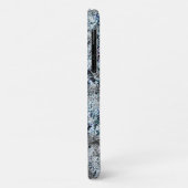 ムイトールスティコfungo prateado sujo de carbono Case-Mate iPhoneケース (裏面/左)