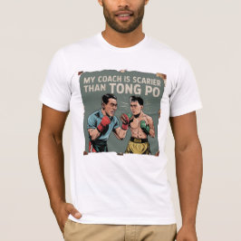 ムエタイおもしろいコーチクラシックTシャツ – ヴィンテージ Tシャツ