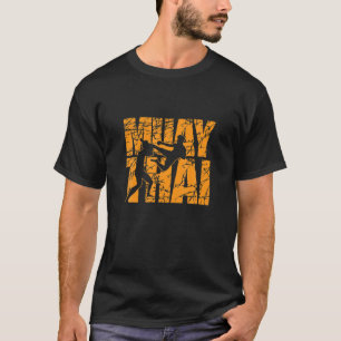 ムエタイとの戦闘スタイル Tシャツ