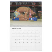 ムエタイのカレンダー カレンダー (2月 2026)