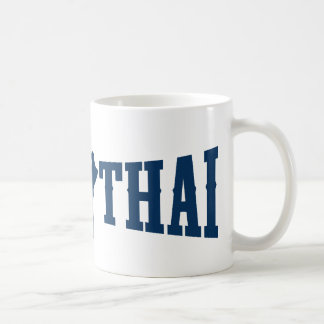 ムエタイのロゴ コーヒーマグカップ