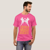 ムエタイの心をクリアIタイボクシングIムエタ Tシャツ (正面フル)