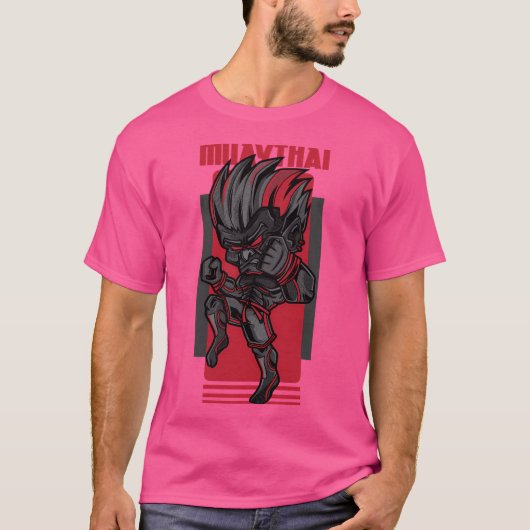 ムエタイの戦士 Tシャツ (正面)