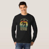 ムエタイの戦闘機のためのキックボクシング Tシャツ (正面フル)