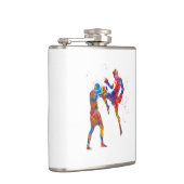 ムエタイの水彩戦闘機 フラスク (右)