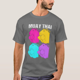 ムエタイをやるカピバラのレトロ80s MMAキックボクシング ヴィンテージ Tシャツ