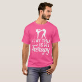 ムエタイアイズマイセラピームエタイ Tシャツ (正面フル)