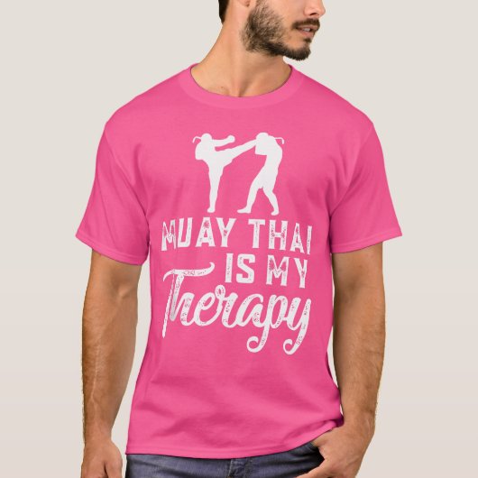 ムエタイアイズマイセラピームエタイ Tシャツ (正面)