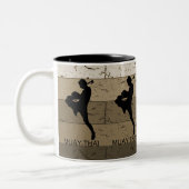 ムエタイキックボクシング:タイ武術アーツ ツートーンマグカップ (左)