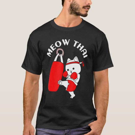 ムエタイキャットムウタイ Tシャツ (正面)
