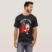 ムエタイキャットムウタイ Tシャツ (正面フル)