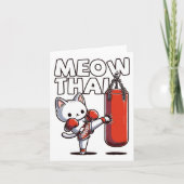 ムエタイキャット カード (正面)