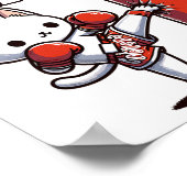 ムエタイキャット ポスター (角)