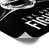 ムエタイシャークMMA＆キックボクシングファイター ポスター (角)